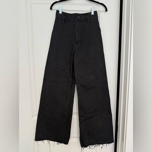 ZARA WIDE LEG JEANS